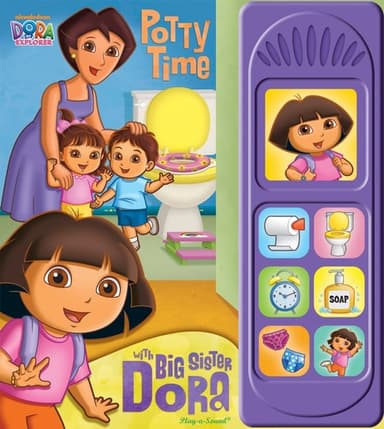 Cover of Potty Time with Big Sister Dora
