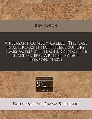 Cover of A pleasant comedy called, The case is altered