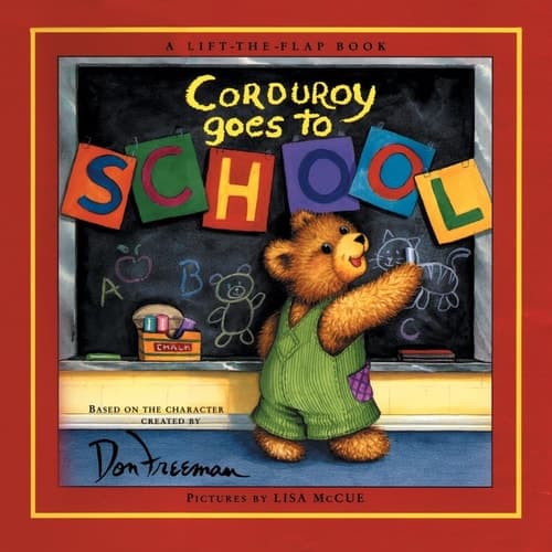 Cover of Corduroy goes to school