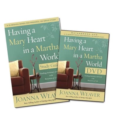 Cover of Having a Mary Heart in a Martha World DVD Study Pack