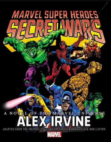 Cover of Secret Wars Prose Novel