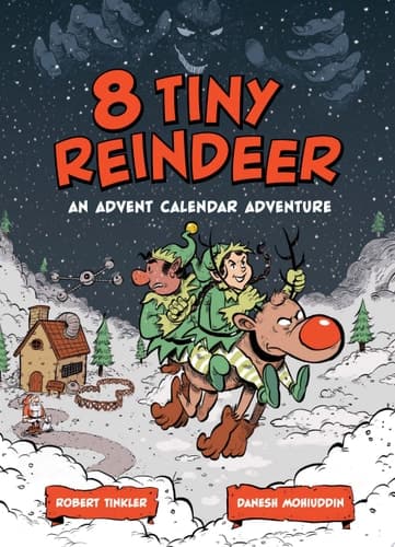 Cover of 8 Tiny Reindeer