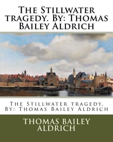 Cover of The Stillwater tragedy