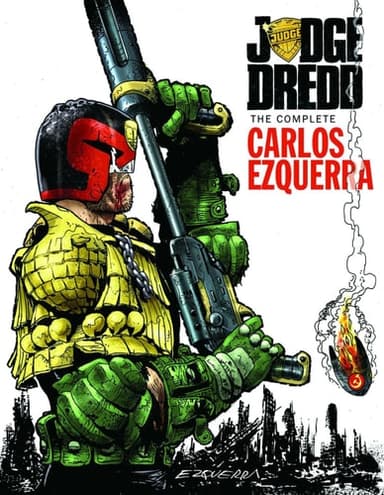 Cover of Judge Dredd the Complete Carlos Ezquerra