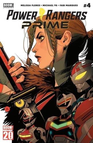 Cover of Power Rangers Prime #4