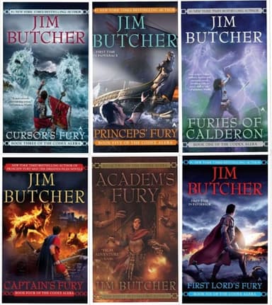 Cover of Furies of Calderon: The Codex Alera, Book 1