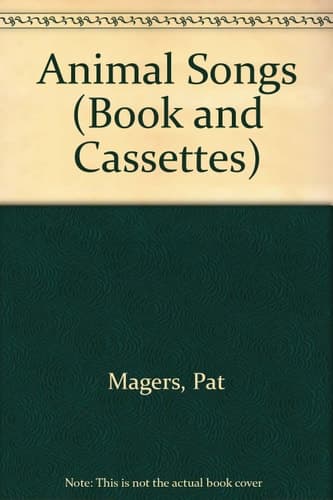 Cover of Sing with me animal songs