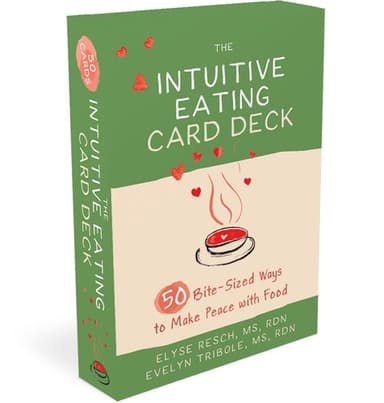 Cover of Intuitive Eating Card Deck
