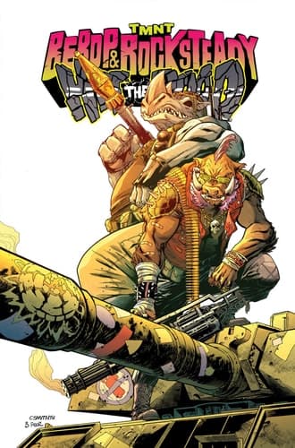 Cover of Bebop and Rocksteady Hit the Road