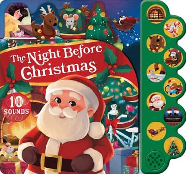 Cover of Night Before Christmas 10-Button Sound Book