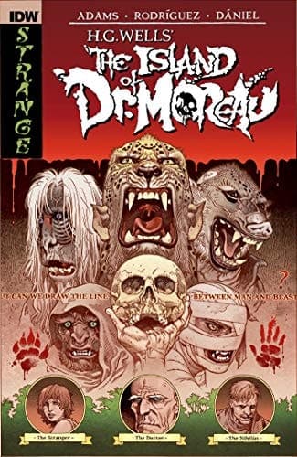 Cover of H. G. Wells' the Island of Doctor Moreau