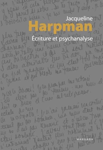 Cover of Écriture et psychanalyse