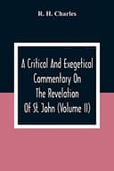 Cover of A Critical and Exegetical Commentary on the Revelation of St. John, Vol. II