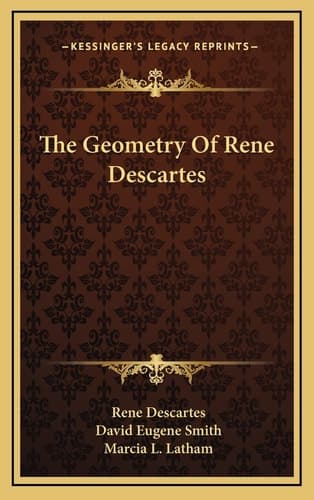 Cover of The Geometry of Rene Descartes