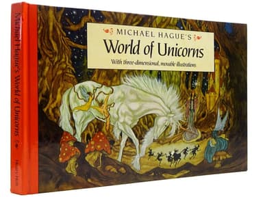 Cover of Michael Hague's world of unicorns