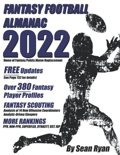 Cover of 2022 Fantasy Football Almanac