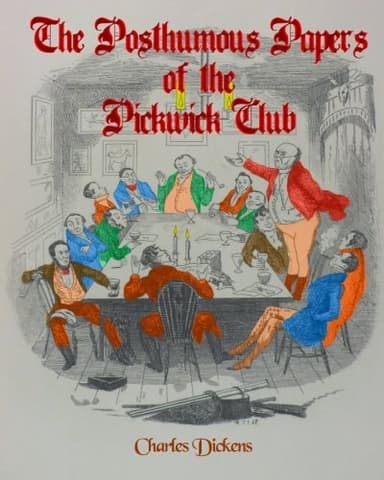 Cover of The Posthumous Papers of the Pickwick Club