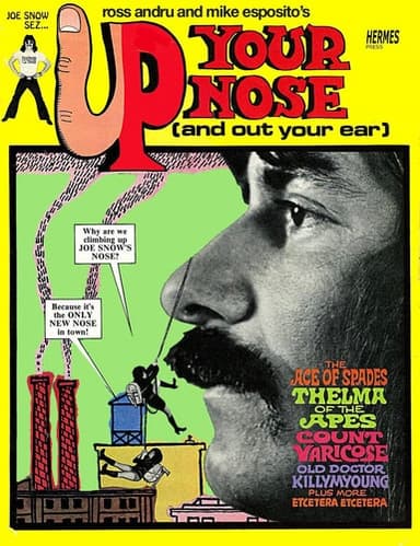 Cover of Ross Andru and Mike Esposito's up Your Nose