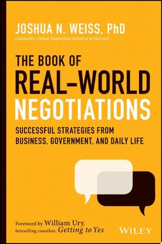Cover of Book of Real-World Negotiations