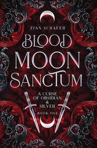 Cover of Blood Moon Sanctum (A Curse of Obsidian & Silver, #1)