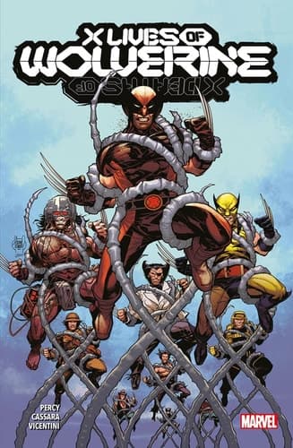 Cover of X Lives of Wolverine/x Deaths of Wolverine