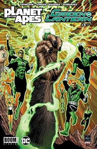 Cover of Planet of the Apes/Green Lantern #1