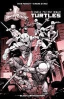 Cover of Mighty Morphin Power Rangers/Teenage Mutant Ninja Turtles B&W Limited Edition