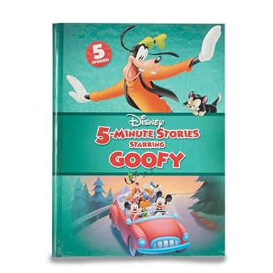 Cover of Disney's 5-Minute Stories Starring Goofy Book -(5-Minute Stories)