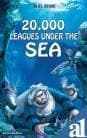 Cover of 20,000 Leagues under the Sea (Reader's World)