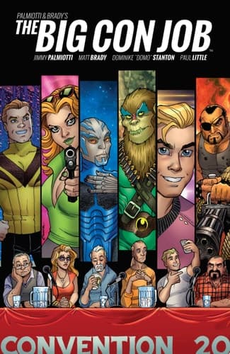Cover of Palmiotti and Brady's the Big con Job