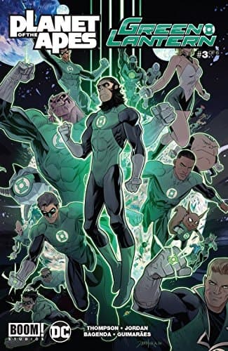 Cover of Planet of the Apes/Green Lantern #3