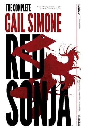 Cover of Complete Gail Simone Red Sonja Oversized Ed. HC