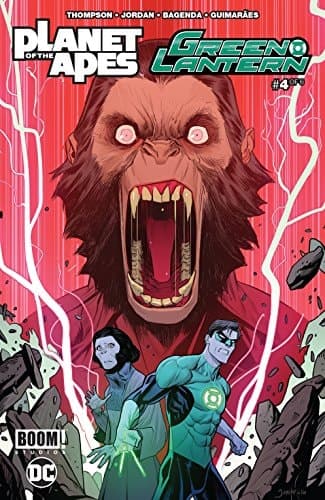 Cover of Planet of the Apes/Green Lantern #4