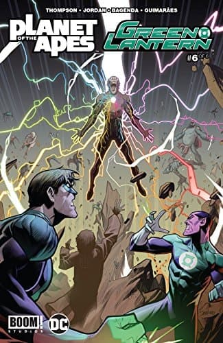 Cover of Planet of the Apes/Green Lantern #6