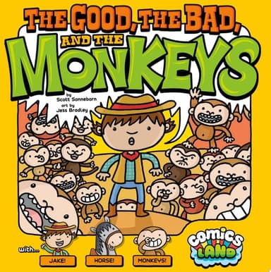 Cover of Good, the Bad, and the Monkeys