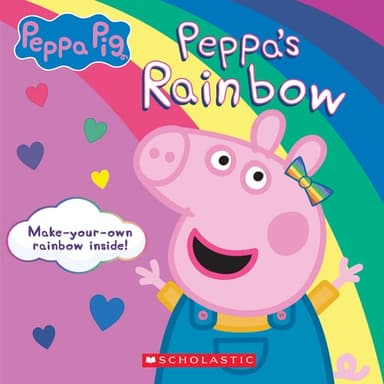 Cover of Peppa's Rainbow (Peppa Pig) (Media Tie-In)