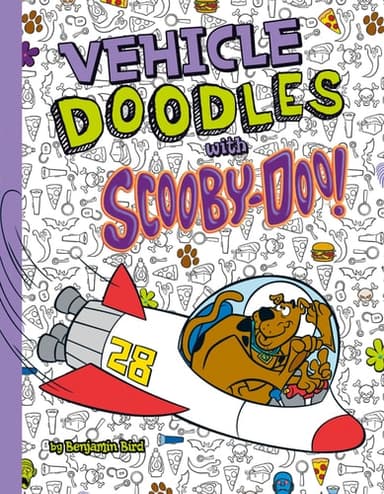 Cover of Vehicle Doodles with Scooby-Doo!