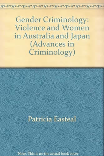 Cover of Gender criminology