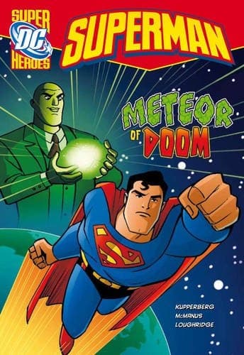 Cover of Meteor of Doom (DC Super Heroes - Superman)
