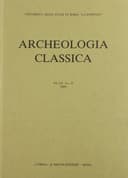 Cover of Archeologia Classica 2009 Vol60, Ns 10