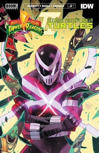 Cover of Mighty Morphin Power Rangers/ Teenage Mutant Ninja Turtles II #3
