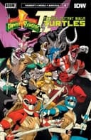 Cover of Mighty Morphin Power Rangers/ Teenage Mutant Ninja Turtles II #4