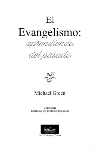 Cover of Evangelismo