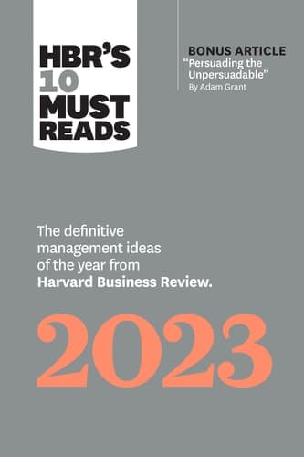 Cover of HBR's 10 Must Reads 2023
