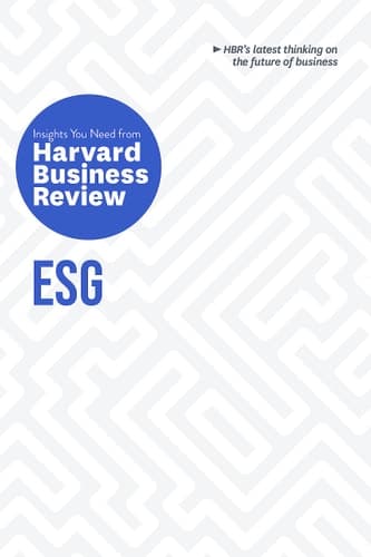 Cover of ESG - the Insights You Need from Harvard Business Review