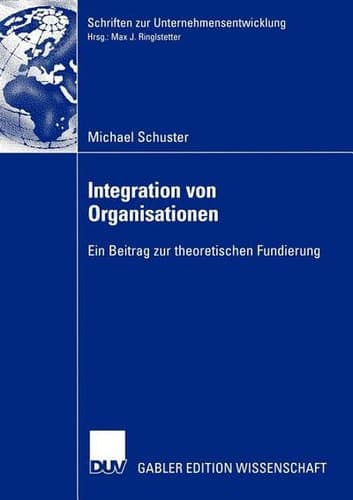 Cover of Integration Von Organisationen