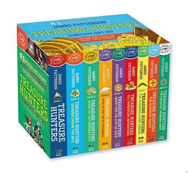 Cover of Treasure Hunters Complete Paperback Gift Set
