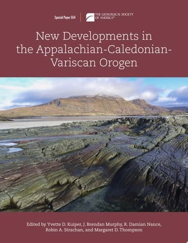 Cover of New Developments in the Appalachian-Caledonian-Variscan Orogen