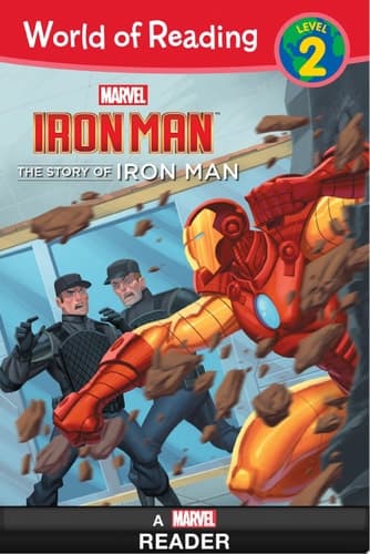 Cover of World of Reading the Story of Iron Man, Level 2