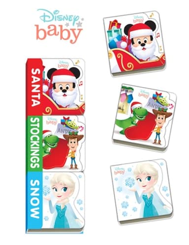 Cover of Disney Baby Santa, Stockings, Snow
